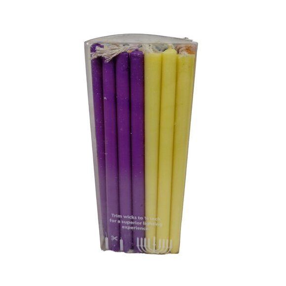 Rite Lite Chanukah Candles 45 Multicolor Pieces Fits Most Menorahs for Hanukkah - Picture 3 of 7